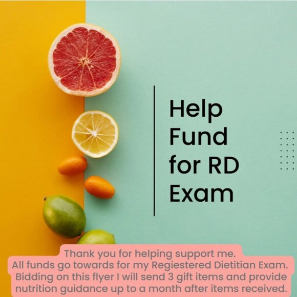 Registered Dietitian Exam Fundraiser - Picture 1 of 1